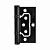 Петля универсальная без врезки IN3200W-HD BL (200-2B/HD 75x2,5) черный