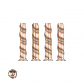 Петля дверная IN-U2-120A-3D RAL 9016 белый АНКЕРНАЯ