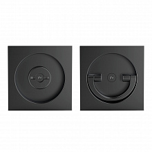 Ручка поворотная для раздвижных дверей SH.QUADRO55.BK8 BL-26 черный