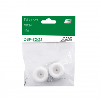 Упор дверной DSF-30/25 WH белый