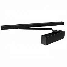 Доводчик дверной со скользящей тягой DCSLIDER85 BL (черный)