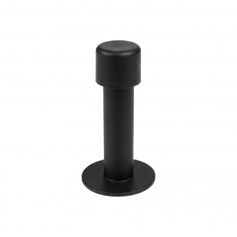 Упор дверной настенный DFIX/W85 INOX BL-24 черный