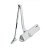 Доводчик дверной DC20-4/TS-68 Hold Open WH до 85 кг (белый)