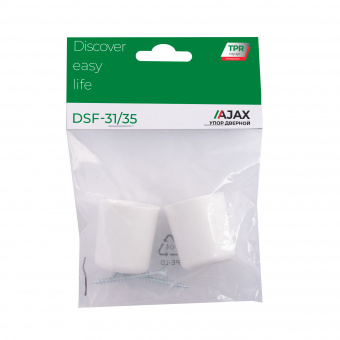 Упор дверной DSF-31/35  WH белый