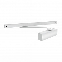 Доводчик дверной со скользящей тягой DCSLIDER45 WH (белый)