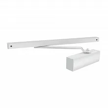 Доводчик дверной со скользящей тягой DCSLIDER45 WH (белый)