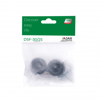 Упор дверной DSF-30/25 BL черный
