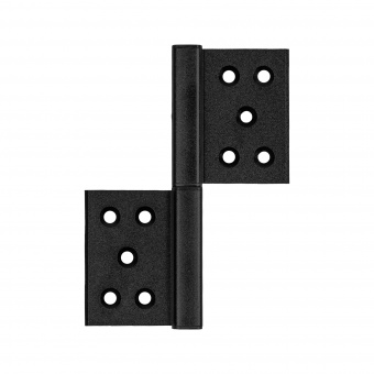 Петля универсальная флажковая FL.5030 BL (127х90х3) черный